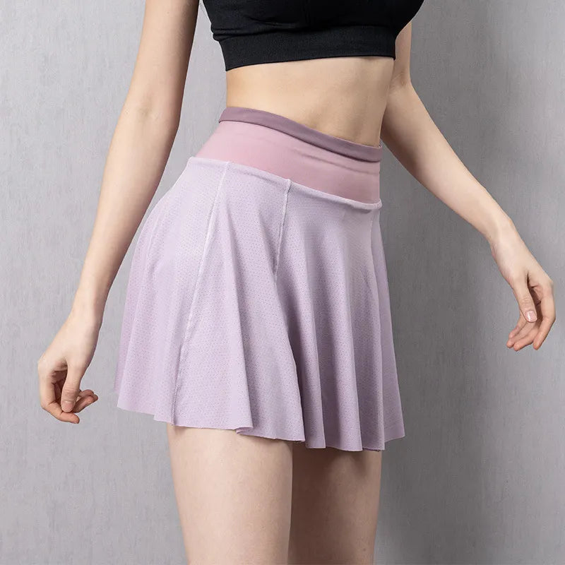 Women’s High-Waist Tennis Skort