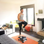 Mini Hydraulic Stepper Machine with Resistance Bands