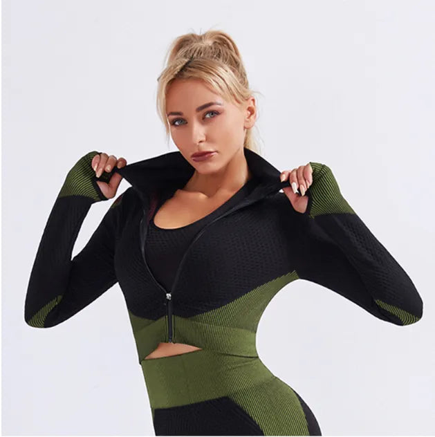 Women’s Seamless Long Sleeve Gym Top