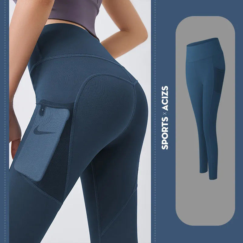 Women’s High-Stretch Yoga Leggings with Pocket