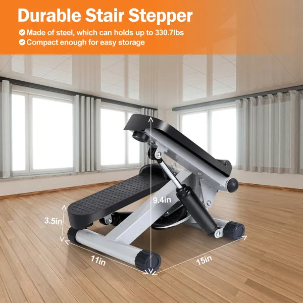 Mini Hydraulic Stepper Machine with Resistance Bands