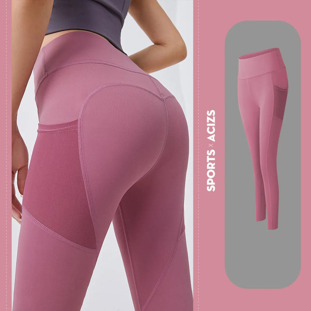 Women’s High-Stretch Yoga Leggings with Pocket