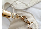 Love Metal Chain Shoulder Handbag for Women