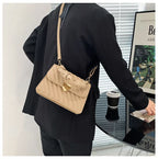 Love Metal Chain Shoulder Handbag for Women