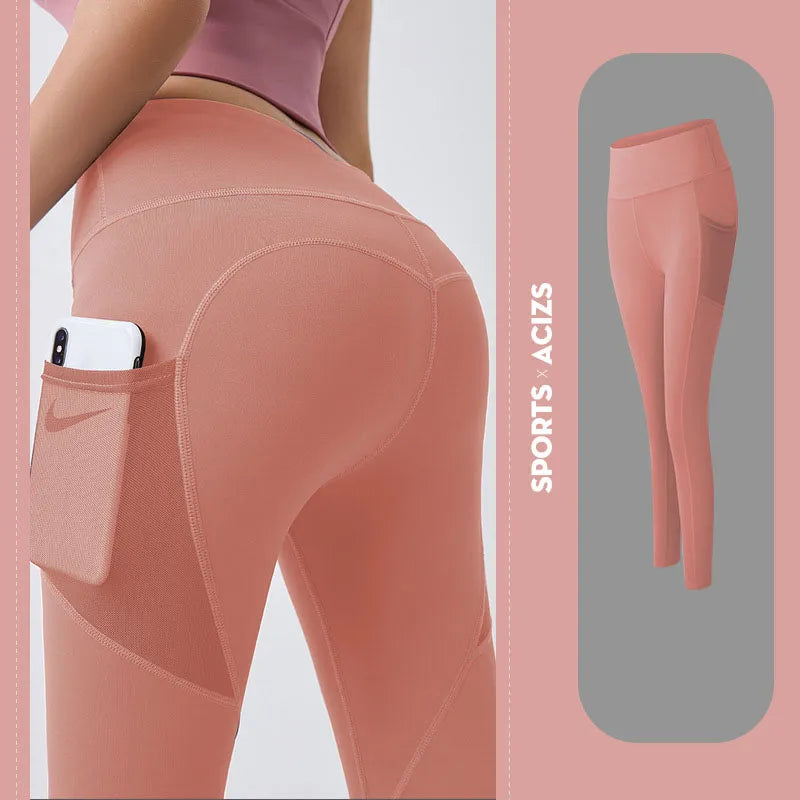 Women’s High-Stretch Yoga Leggings with Pocket