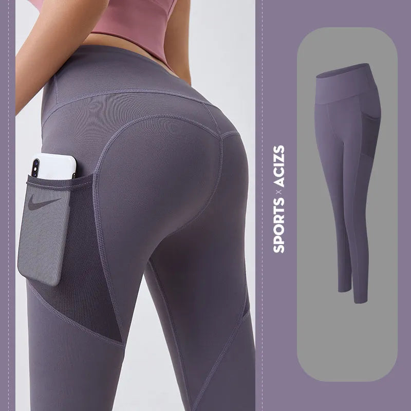 Women’s High-Stretch Yoga Leggings with Pocket