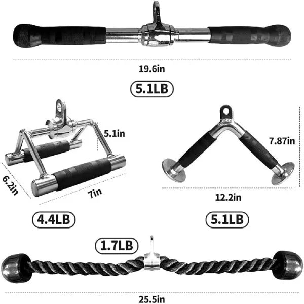 Multi-Functional Adjustable Push-Up & Squat Rack Set (4PCS)