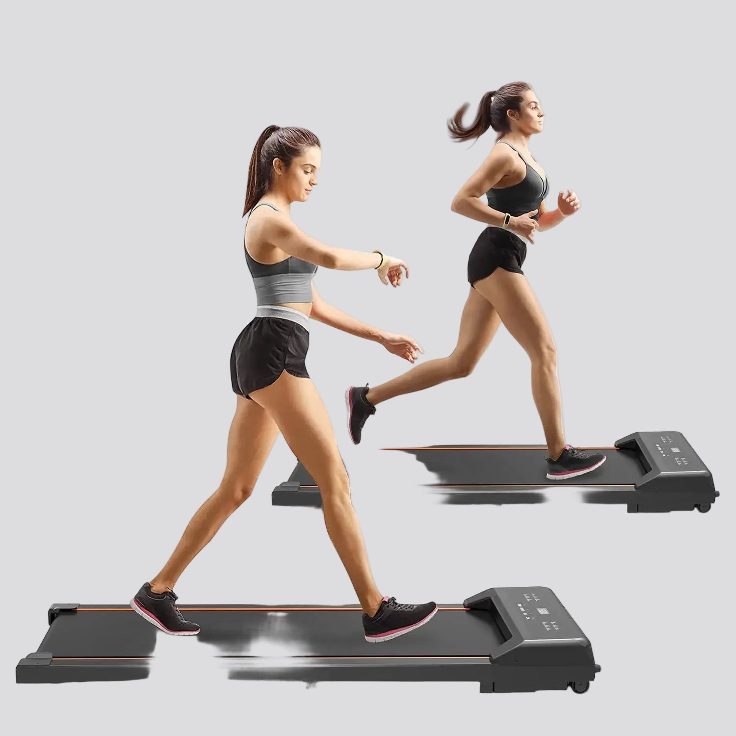 Portable Walking Pad Under Desk Treadmill with LED Display