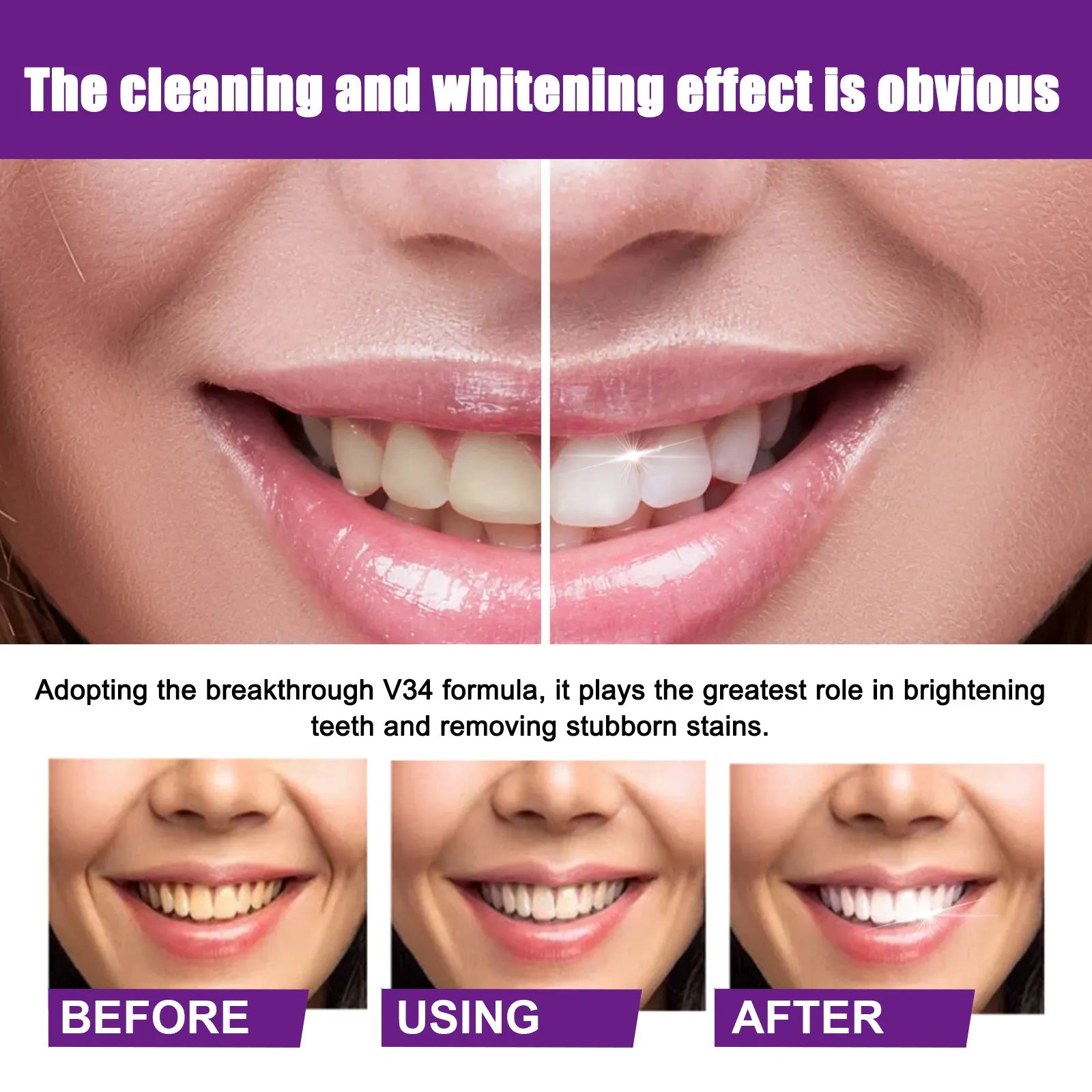 West&Month Purple Whitening Toothpaste