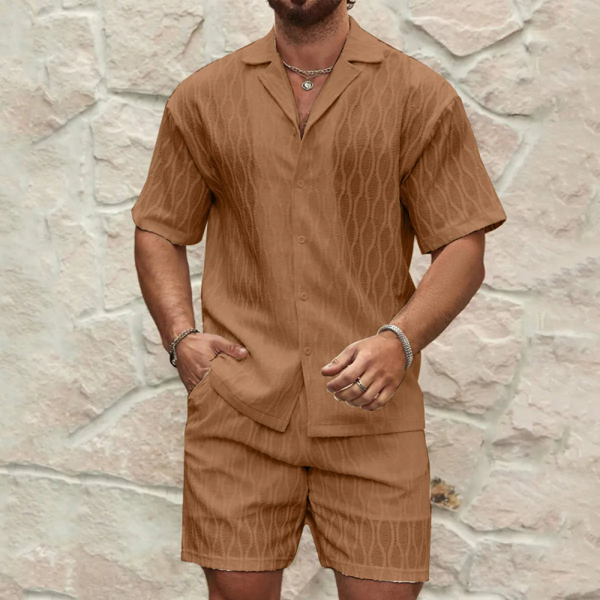 Men’s Summer Casual Tracksuit Set